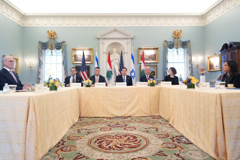 liban israel beyrouth et les etats unis saccordent sur le lancement de negociations directes