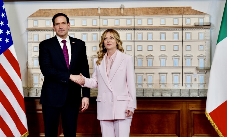 italie etats unis meloni avec rubio un dialogue franc entre allies qui defendent leurs interets